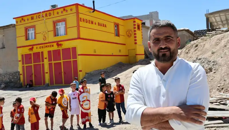 Fanatik Taraftar Evine Icardi'den Sonra Osimhen Yazdırdı!
