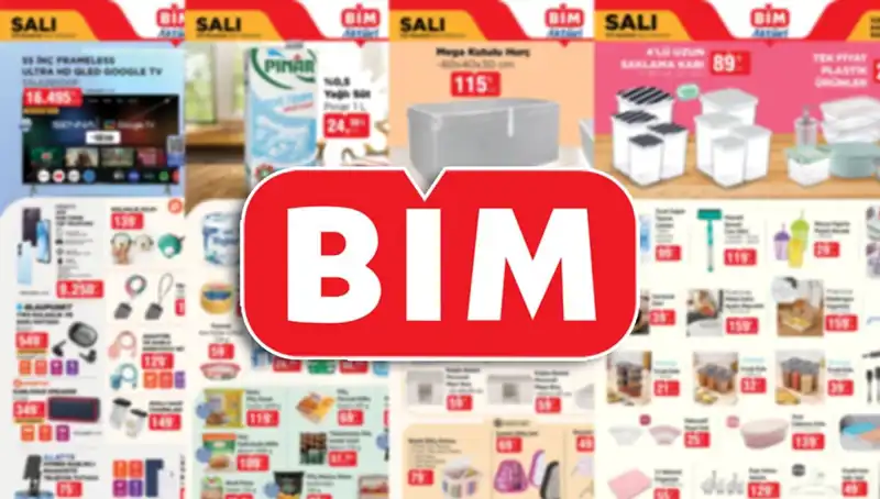 BİM'den Alışveriş Tutkunlarına Müjde! Salı Günü Şaşırtan Aktüel Ürünler
