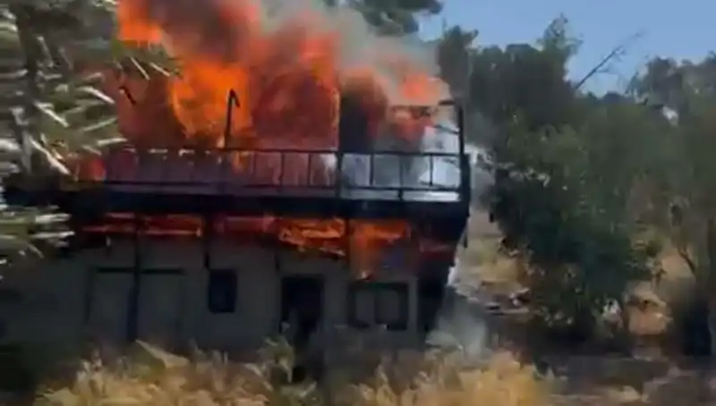 Bodrum'da Yangın Alarmı: Ekipler Seferber Oldu
