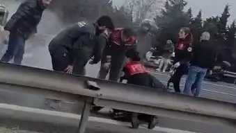 TEM Otoyolu’nda Zincirleme Kaza: Dört Polis ve Bir Sivil Yaralı