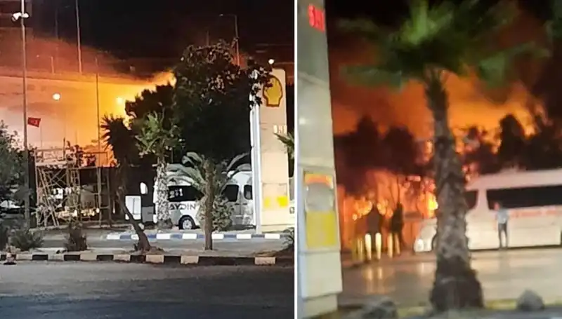 İzmir Otogarı'nda Korkutan Yangın: Panik Anları ve Dumanlar Yükseldi
