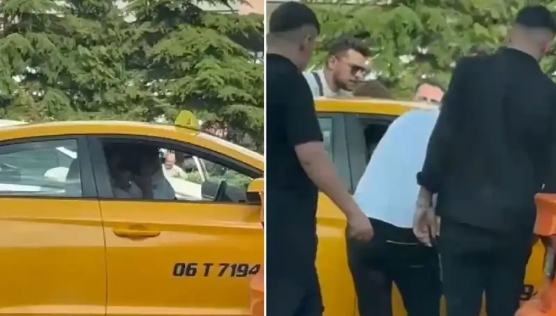Trafikte Araçla Tartışan Adam Taksi Şoförünü Yumrukladı: Detaylar Şaşırtıyor