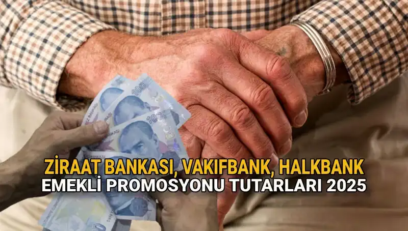 2025 Emekli Promosyonları: Ziraat, Vakıfbank ve Halkbank'tan Rekor Teklifler
