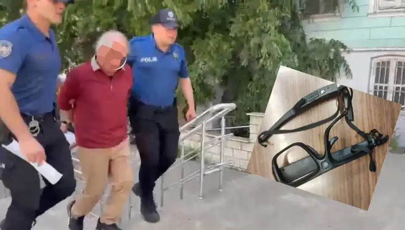 Kadınları Gizlice Kaydeden Adam Kameralı Gözlükle Ele Geçirildi