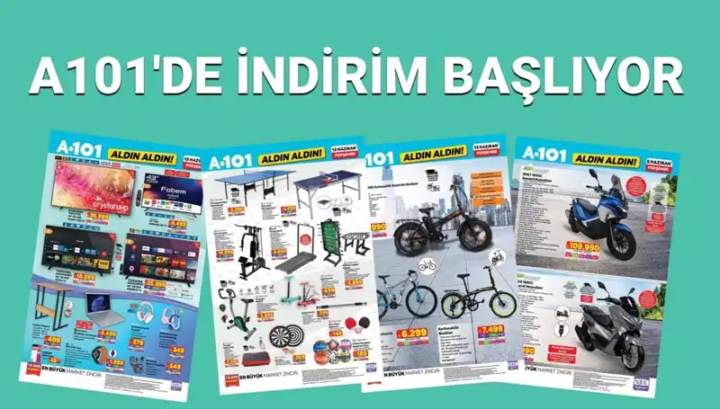 A101 12 Haziran Aktüel Kataloğu: Spor Ekipmanları ve Teknoloji Ürünleriyle Dolu!