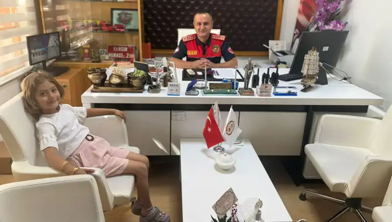 5 Yaşındaki Kahraman Aslı, Köyün Yangınını Son Anda Önledi