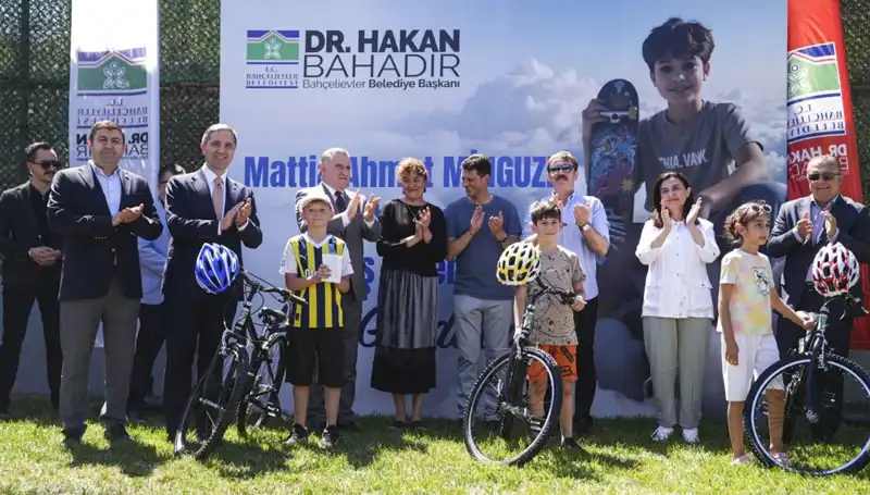 Bahçelievler'de Gençler için Yeni Bir Birliktelik: Mattia Ahmet Minguzzi Skate Parkı Açıldı!
