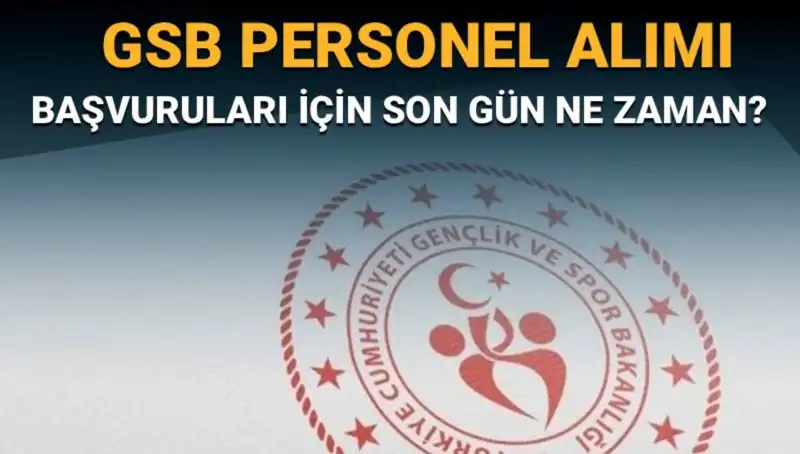 Gençlik ve Spor Bakanlığı'ndan Personel Alım İlanı: Başvuru Süreci Detayları