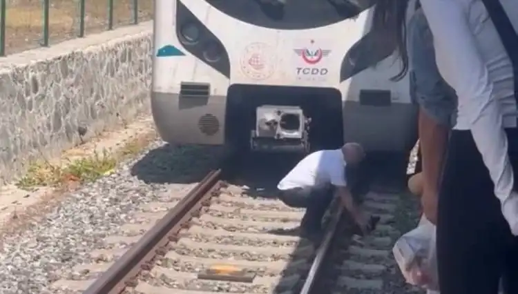 Marmaray Makinistinin Duygusal Kararı: Kediyi Kurtarmak İçin Treni Durdurdu
